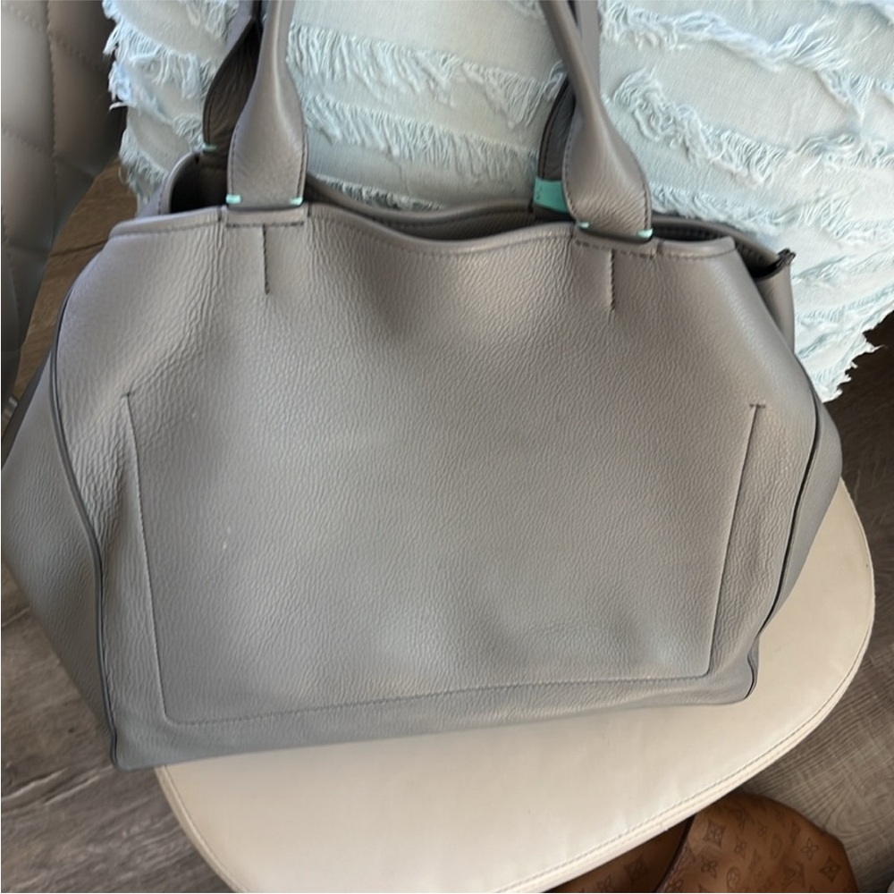 Bundle of 2 Tiffany & Co. Leather Tote Bags - Picture 6 of 16